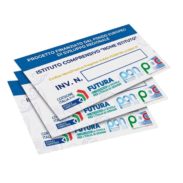 Etichetta Inventario in PVC